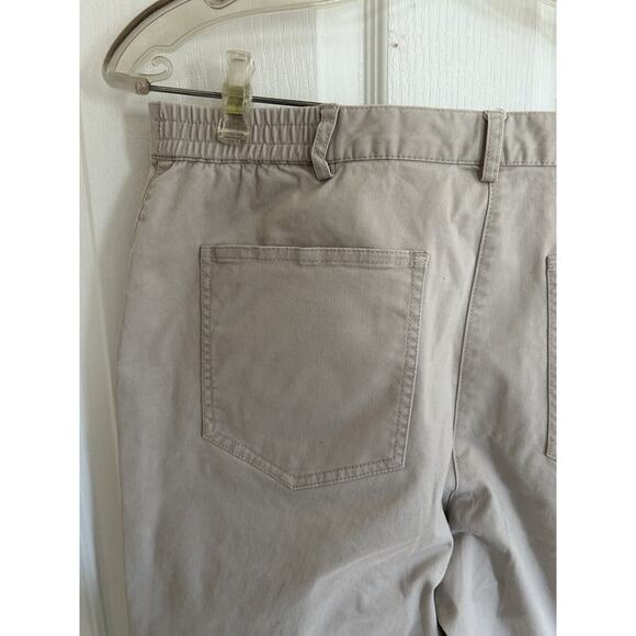 Hearts Of Palm Tan Capris Ladies Size 10 - Picture 5 of 15